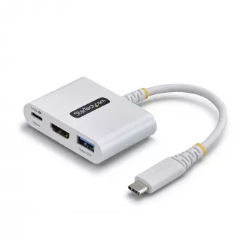 StarTech.com USB-C HDMI-le mitme pordiga adapter 140W PD laadimisega, 4K 60Hz HDMI, USB 5Gbps jaotur, minidokk MacBook / Dell / Thinkpad / HP / iPad / tahvelarvutitele