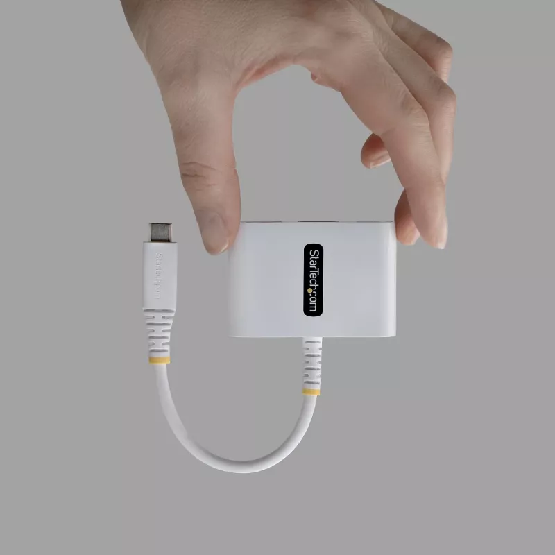 StarTech.com USB-C HDMI-le mitme pordiga adapter 140W PD laadimisega, 4K 60Hz HDMI, USB 5Gbps jaotur, minidokk MacBook / Dell / Thinkpad / HP / iPad / tahvelarvutitele
