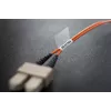 DYMO XTL lamineeritud kaablikleebis | 21 mm x 39 mm | Must valgel