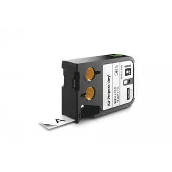 DYMO XTL universaalsed vinüülsildid | 19 mm | Must valgel, Must valgel, Must, Termosiire, Vinüül, Belgia, -40–60 °C