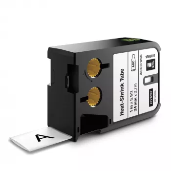 DYMO XTL termokahanevad märgistustorud | 24 mm x 2,7 m | Must valgel
