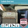 DYMO LW Durable Labels - 19 x 64 mm - 1933085, valge, isekleepuv printerisilt, polüpropüleen (PP), püsiv, ristkülik, -18 - 50 °C