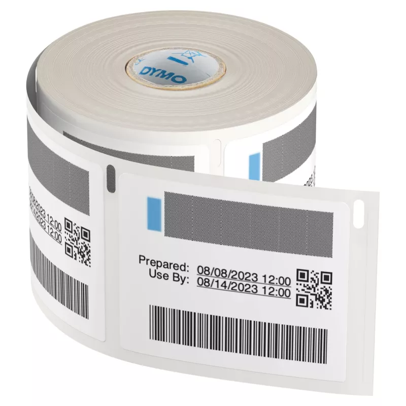 DYMO Authentic LabelWriter varude rotatsiooni sildid toiduainetööstusele | 54 mm x 70 mm | 400 värvikoodiga isekleepuvat silti | LabelWriter sildimasinatele