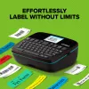 DYMO LabelManager Executive 640 CB kaasaskantav sildiprinter | Kompaktne sildivalmistaja QWERTY-klaviatuuriga | Bluetooth- ja USB-ühenduvus | Ühildub D1 standard- ja vastupidavate siltidega