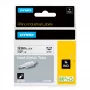 DYMO Rhino Industrial kahanevad kaablisildi torud | 12 mm x 1,5 m | must trükk valgel | Rhino sildimasinatele