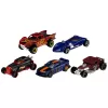 Hot Wheels 5-autokomplekti sortiment, Sõidukikomplekt, 3 a, Assortii värvid