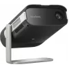 Viewsonic M1XE andmeprojektor Lühiviskeprojektor LED WVGA (854x480) Must, Hõbedane