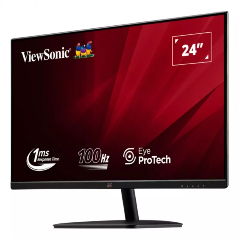 Viewsonic VA2432-H-2 arvutimonitor 61 cm (24 tolli) 1920 x 1080 pikslit Full HD LED Must