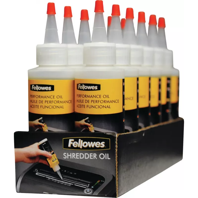 Fellowes purustajaõli 120 ml, määrdeõli, 0,12 L, mitmevärviline, 44,5 mm, 44,5 mm, 161,9 mm