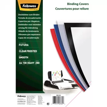 Fellowes 5376503 köitmiskate A4 polüpropüleen (PP) läbipaistev 100 tk