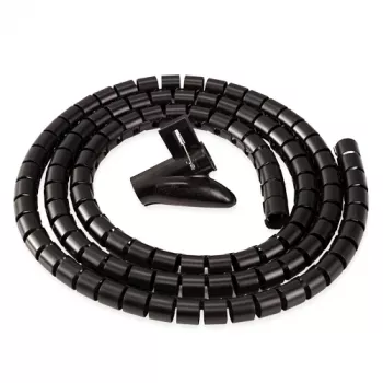 Fellowes CableZip - Must, kaablikaitse, Laud, Must