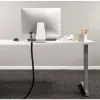 Fellowes CableZip - Must, kaablikaitse, Laud, Must