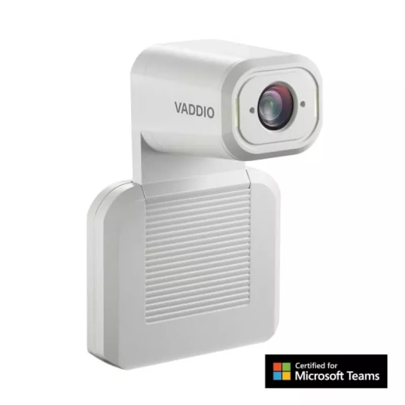Vaddio IntelliSHOT-M automaatse jälgimisega kaamera, 8,51 MP, Exmor, Full HD, 1920 × 1080 pikslit, 30 kaadrit/s, valge