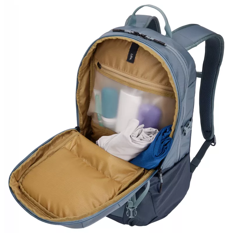 Thule EnRoute TEBP4216 Pond Gray/Dark Slate seljakott Vabaaja seljakott Hall, Tumepruun Nailon