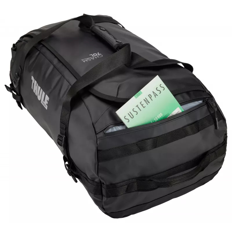 Thule Chasm TDSD303 Must duffelkott 70 L Polüester
