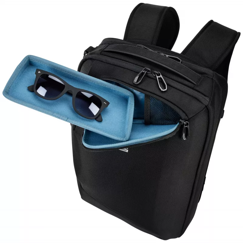 Seljakott Thule Accent Convertible 17L — must, 17 l mahutavus, ümberkujundatavad kandmisvõimalused