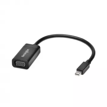 Kensington VM1000 Mini DisplayPort VGA-adapter, 0,14 m, Mini DisplayPort 1.2, VGA, Isane, Emane, 1920 x 1080 pikslit