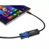 Kensington VM1000 Mini DisplayPort VGA-adapter, 0,14 m, Mini DisplayPort 1.2, VGA, Isane, Emane, 1920 x 1080 pikslit