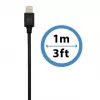 Kensington PowerBolt™ 2.4 autolaadija — Must, Auto, Sigaretisüütaja pesa, 1 m, Must