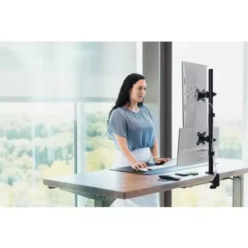 Kensington vertikaalne topeltmonitorivarre kinnitusklamber, kandevõime 9 kg