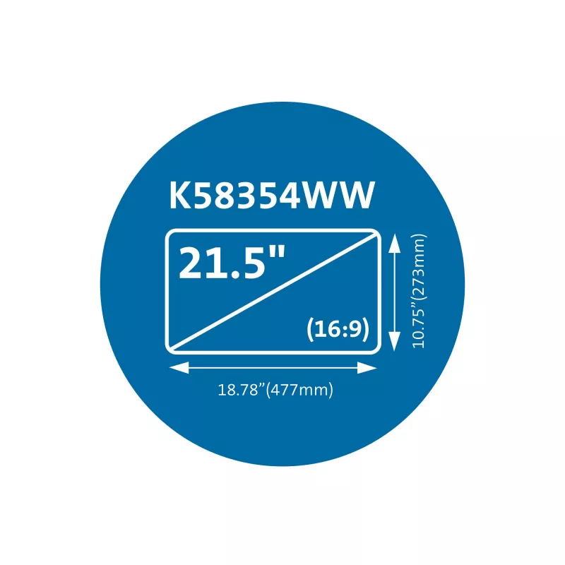 Kensington MagPro magnetiline privaatsusfiltri kile monitoridele 21.5″ (16:9)