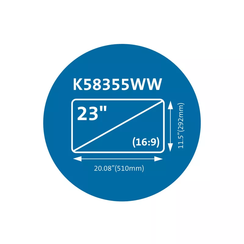 Kensington MagPro Magnetiline Privaatsusekraani Filter Monitoridele 23” (16:9)