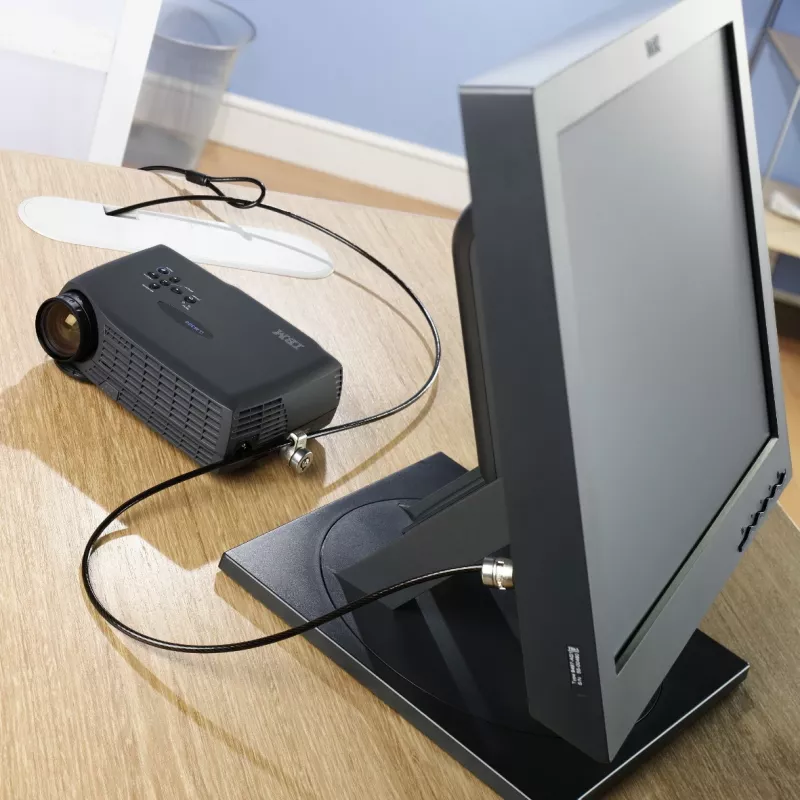 Kensington MicroSaver® Keyed Twin sülearvutilukk, 2,2 m, ümmargune võti, teras