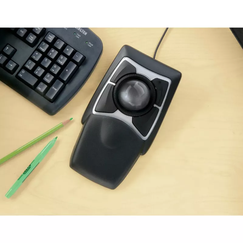 Kensington Expert hiir juhtmega optiline trackball USB Type-A