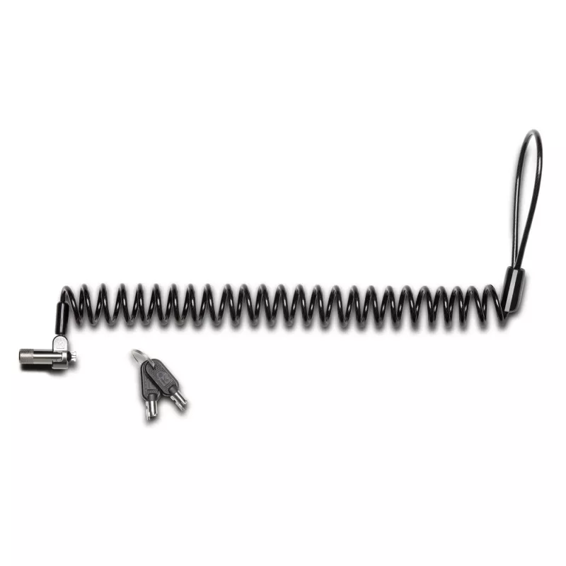 Kensington NANO PORTABLE KEYED LOCK KD, 2,3 m, võti, must