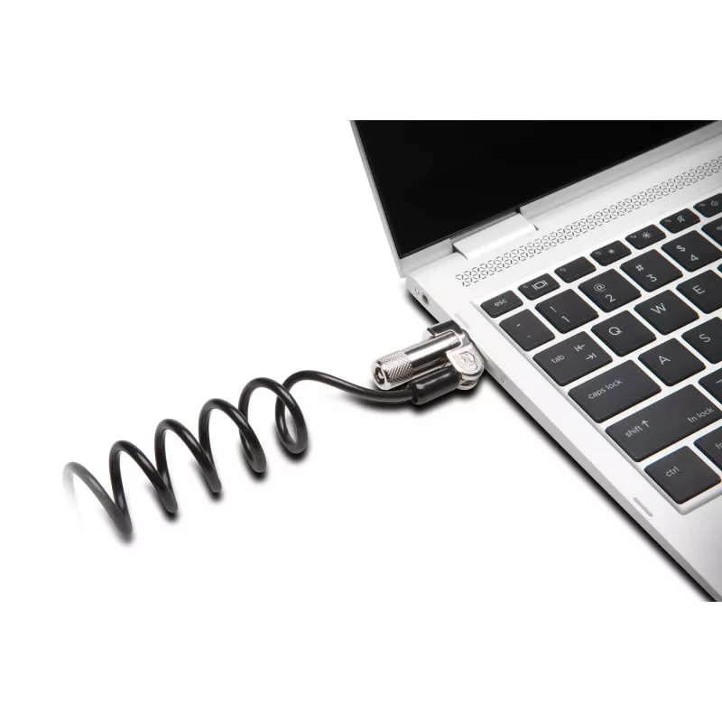 Kensington NANO PORTABLE KEYED LOCK KD, 2,3 m, võti, must