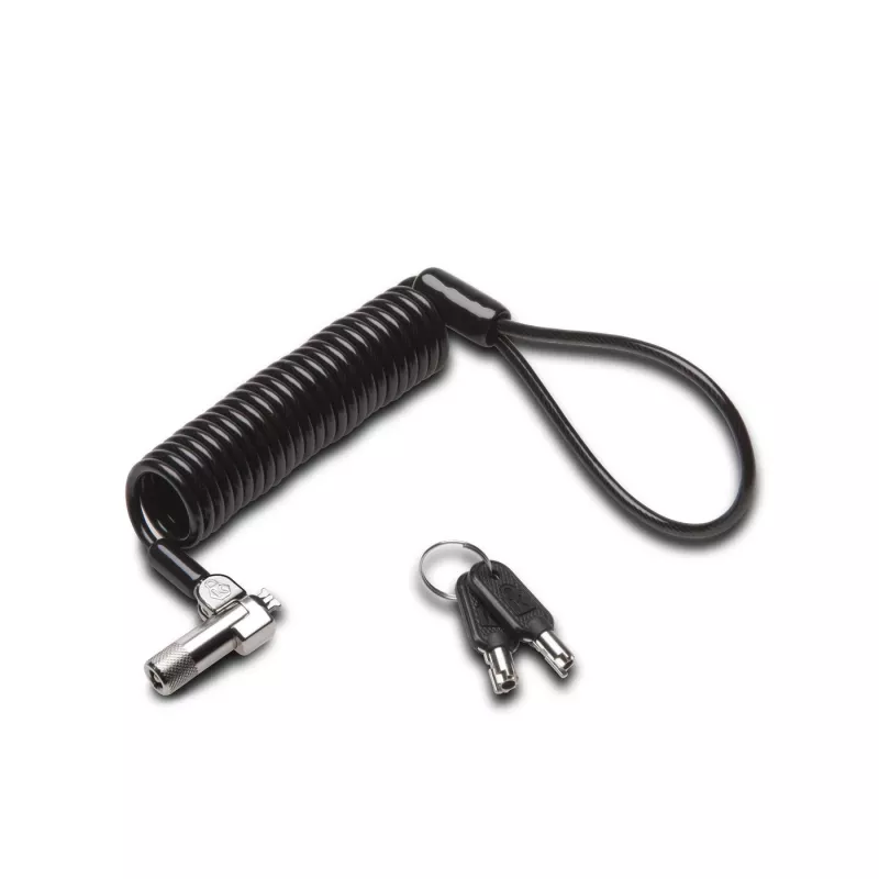 Kensington NANO PORTABLE KEYED LOCK KD, 2,3 m, võti, must