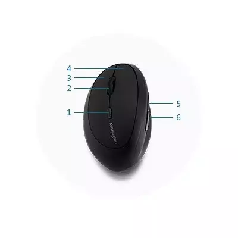 Hiir Kensington Pro Fit Left Handed Ergo Wireless RF Wireless