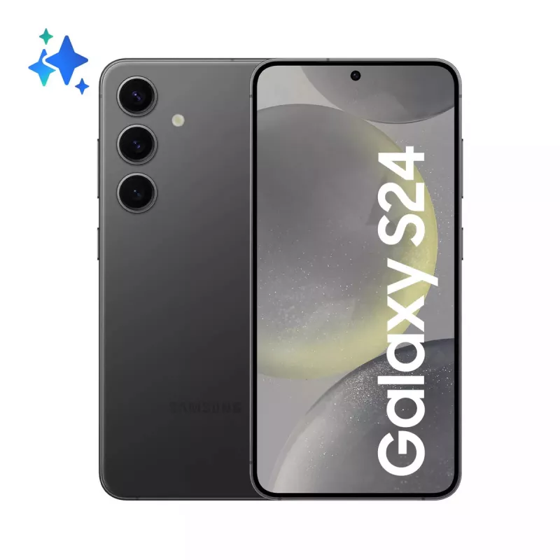 Samsung Galaxy S24 15,8 cm (6,2-tolline) Dual SIM Android 14 5G USB USB-C 8 GB 128 GB 4000 mAh Must