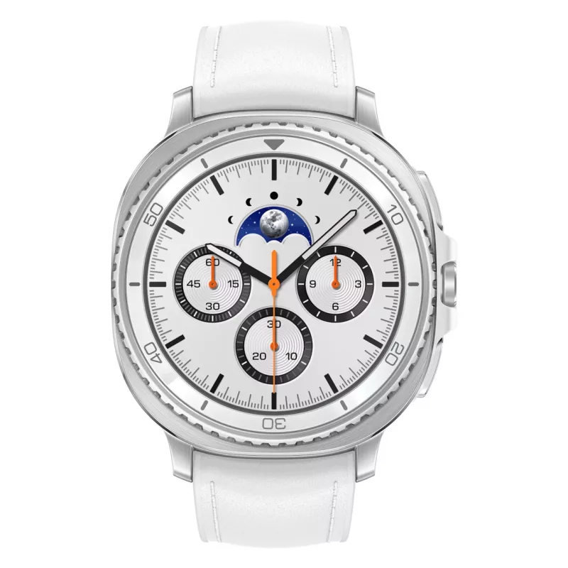 Samsung Galaxy Watch 8 Classic 3.3 cm (1.3-tolline) AMOLED 46 mm Digitall 438 x 438 pikslit Puutetundlik Hõbedane Wi-Fi GPS (satelliit)