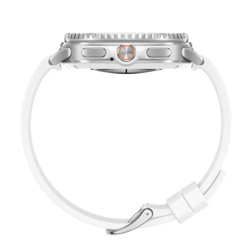 Samsung Galaxy Watch 8 Classic 3.3 cm (1.3-tolline) AMOLED 46 mm Digitall 438 x 438 pikslit Puutetundlik Hõbedane Wi-Fi GPS (satelliit)