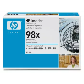 HP 98X toonerikassett 1 tk Originaal Must