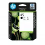 HP 45 Large Must Originaal Tindikassett, Must, 1 tk, 930 lehekülge
