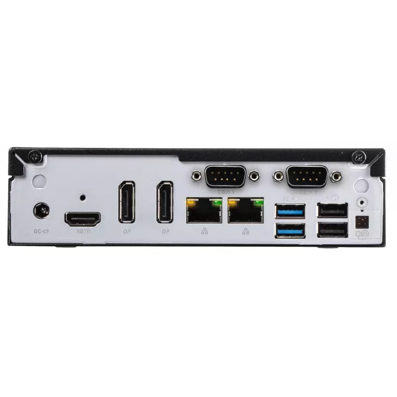 Shuttle õhuke PC DH610 , S1700, 1x HDMI, 2x DP , 1x 2,5-tolline, 2x M.2, 2x LAN (Intel 1G + 2,5G), 2x COM, 24/7 pidev töö, sh VESA