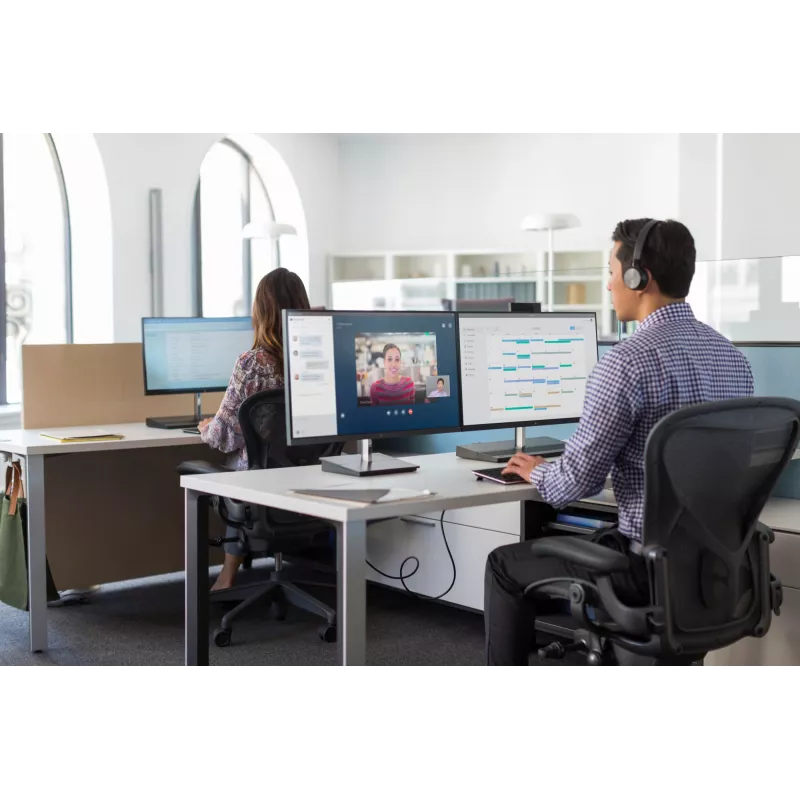 HP UC Wireless Duo peakomplekt, juhtmevaba, kontor/kõnekeskus, 310 g, peakomplekt, must