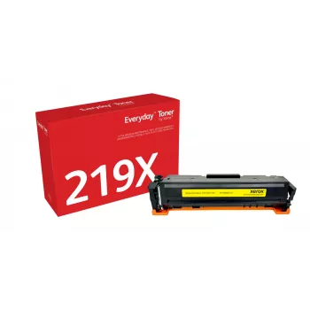 Everyday™ kollane tooner, ühilduv HP 219X (W2192X), suure mahutavusega