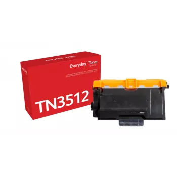 Everyday™ must tooner, Xerox, ühildub Brother TN3512, eriti suure mahutavusega