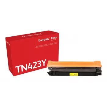 Everyday™ kollane Toner by Xerox, ühildub Brother TN-423Y, suure mahutavusega