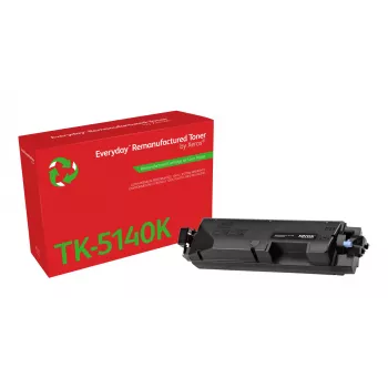 Everyday™ Must Remanufactureeritud tooner, autor Xerox, ühildub Kyocera TK-5140K, standardmahutavus
