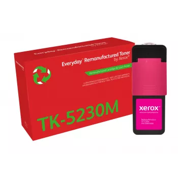 Everyday™ magenta taastoodetud tooner, Xerox, ühildub Kyocera TK-5230M-ga, standardmahutavus