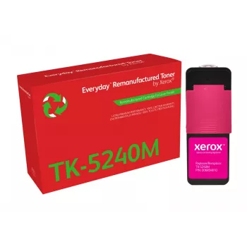 Everyday™ magenta uuesti toodetud tooner Xeroxilt, ühildub Kyocera TK-5240M, Standardmaht