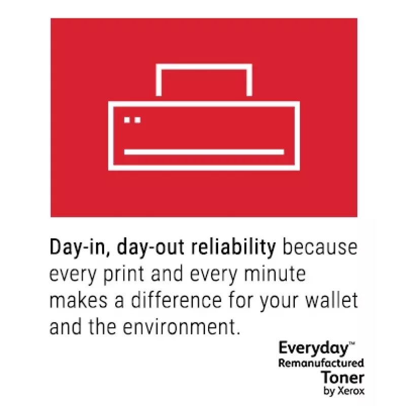 Everyday™ Must Remanufactured Toner by Xerox, ühildub Canon C-EXV47 (8516B002), standardmahutavus