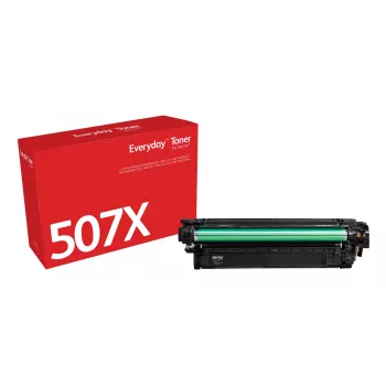 Everyday™ must tooner, Xerox, ühildub HP 507X (CE400X), suur mahutavus