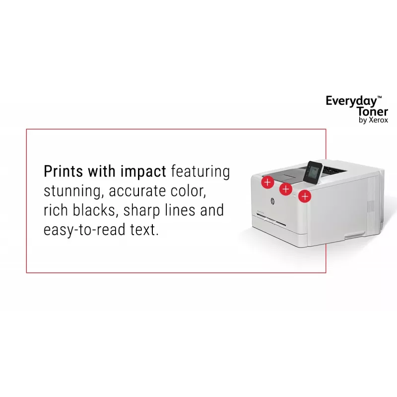 Everyday™ kollane tooner, Xerox, ühildub HP 507A (CE402A), standardmahutavus