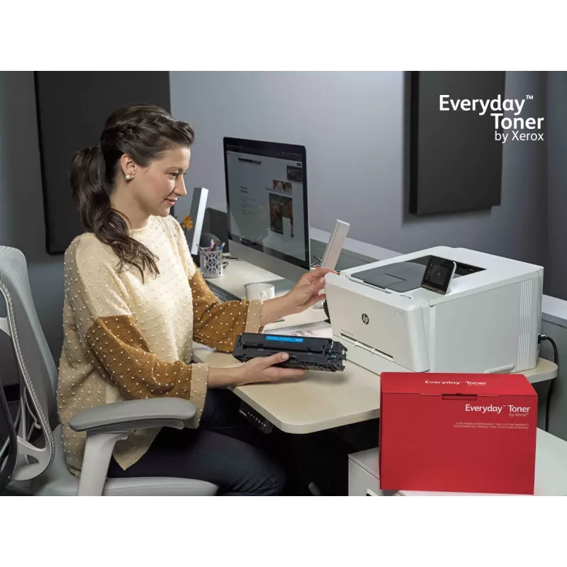 Everyday™ kollane tooner, Xerox, ühildub HP 507A (CE402A), standardmahutavus