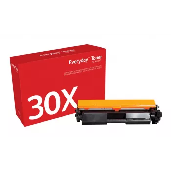 Everyday™ Must tooner, Xerox, ühildub HP 30X (CF230X), suure mahutavusega